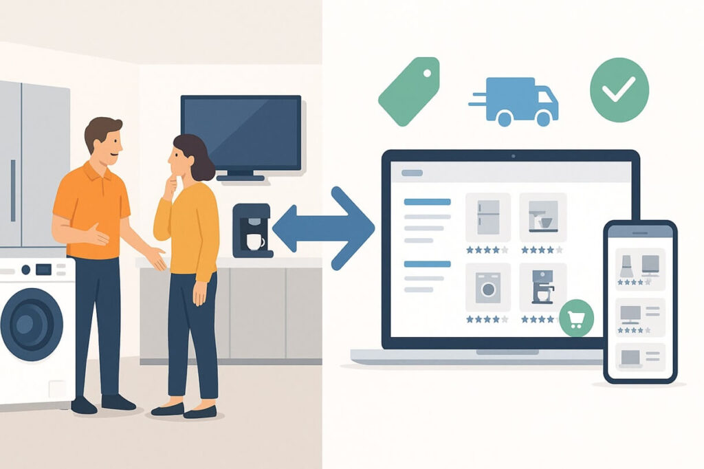 Zakup sprzętu RTV/AGD – sklep stacjonarny czy internetowy ?